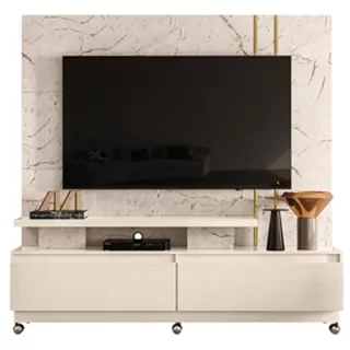 HOME THEATER NEW APOLO CALACATA/OFF WHITE RODIZIOS