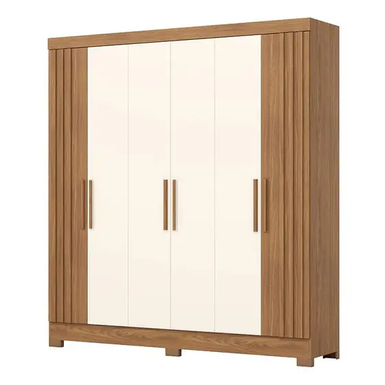 ROUPEIRO 06 PORTAS NATURE/OFF WHITE