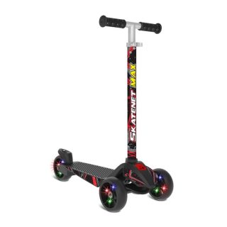 PATINETE SKATENET MAX LED AJUSTAVEL BLA