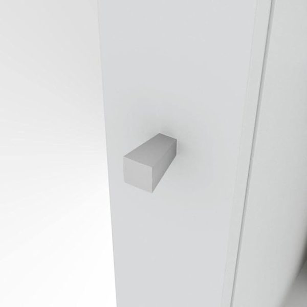 SAPATEIRA DUETTO 01 PORTA ESPELHO BRANCO HP D182-05