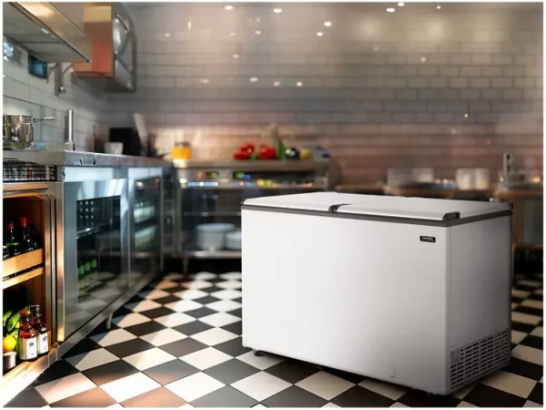 FREEZER ESMALTEC HORIZ 468L ECH500 BRANCO 127V