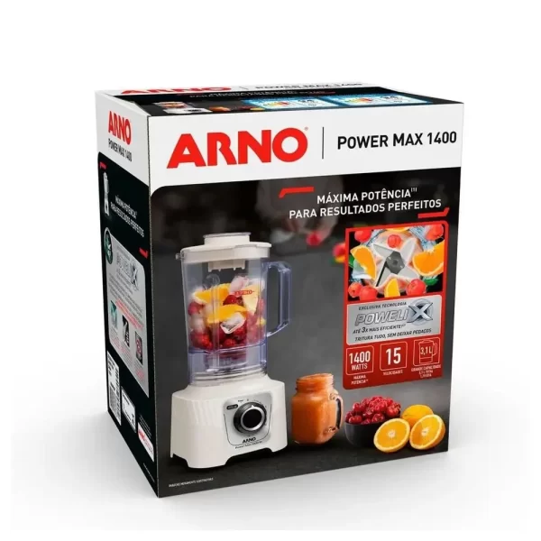 LIQUIDIFICADOR POWER MAX 1400W REGULAR 127V