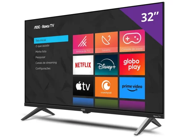 SMART TV 32 POLEGADAS AOC ROKU DLED HD