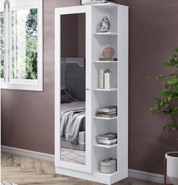 SAPATEIRA DUETTO 01 PORTA ESPELHO BRANCO HP D182-05