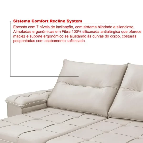 SOFÁ DALLAS PLUS MOD 0.90 BRANCO A A170