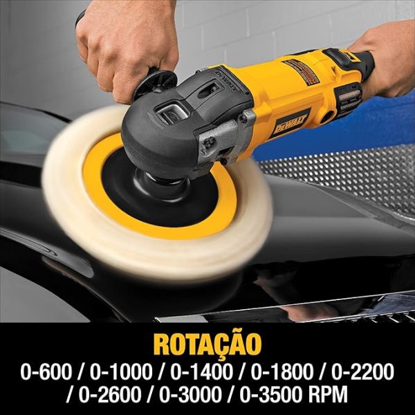 POLITRIZ 7/9 DEWALT 1250W 110V