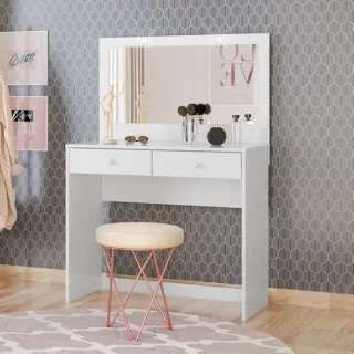 PENTEADEIRA DAILA BRANCO D908-10 S/ BANQUETA