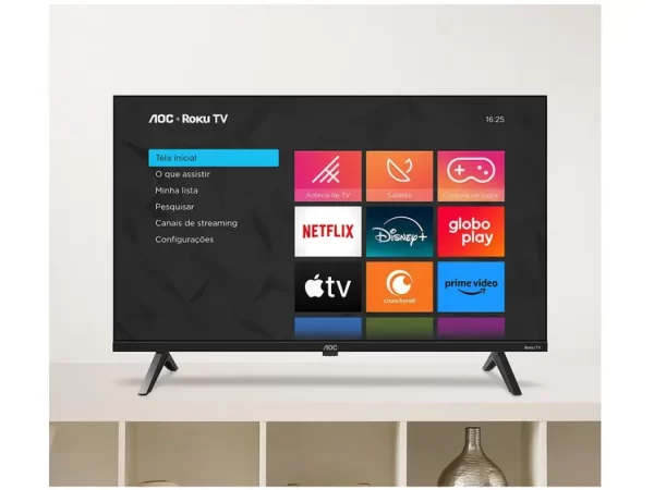 SMART TV 32 POLEGADAS AOC ROKU DLED HD