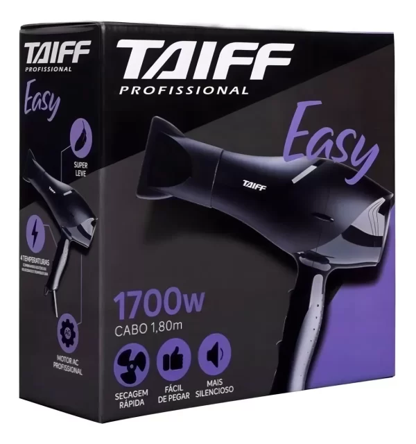 SECADOR TAIFF EASY PRETO 110V