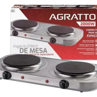 FOGAO ELETRICO MESA 2PRATOS AGRAT 127V