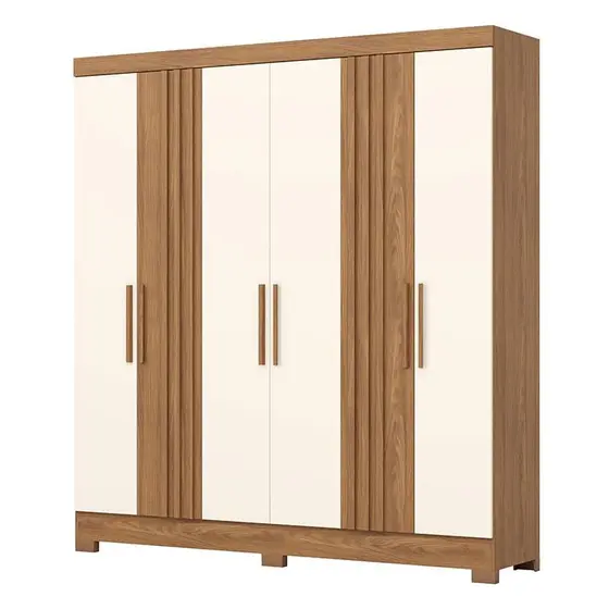 ROUPEIRO 06 PORTAS NATURE/OFF WHITE
