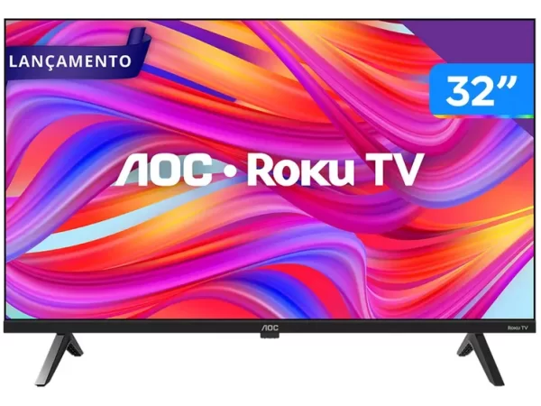SMART TV 32 POLEGADAS AOC ROKU DLED HD