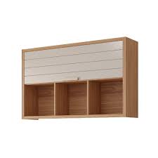 AERO ELOISE 120CM 1PT BASCULANTE/NICHOS FREIJO/OFF WHITE