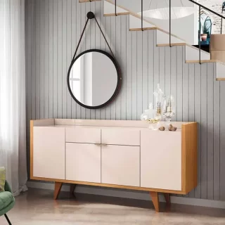 BUFFET MELODIA 1.6 - OFF WHITE / CINAMOMO