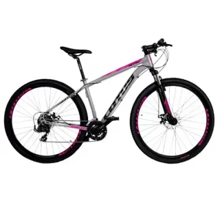 BICICLETA 29 AL NITRO F.MEC 21V CINZA/ROSA