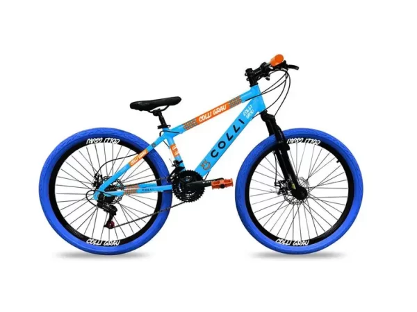 BICICLETA ARO 26 COLLI GRAU 21V AZUL CHAMPANHE