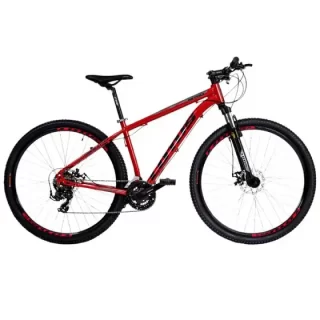 BICICLETA 29 AL NITRO F.MEC 21V VERMELHO/PRETO