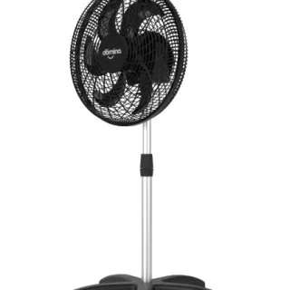 VENTILADOR DOMINA OSCILANTE COLUNA 50CM 127 V PRETO