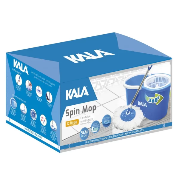 SPIN MOP 6L BALDE CENTRIFUGADOR -KALA
