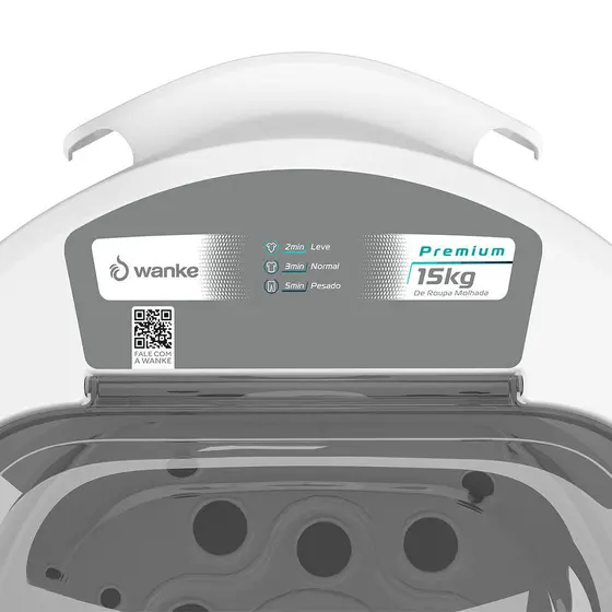 CENTRIFUGA DE ROUPAS SOFIA II BRANCA 15kg 127 – CAT PREMIUM