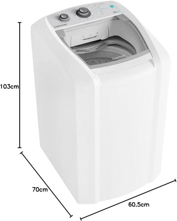 LAVADORA AUTO COLORMAQ LCA 12.0 BR 127V LCA12BBR1NAC/2