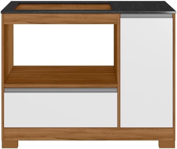 BALCAO COOKTOP NT3050 FREIJO TREND/BRANCO NEW REF 271