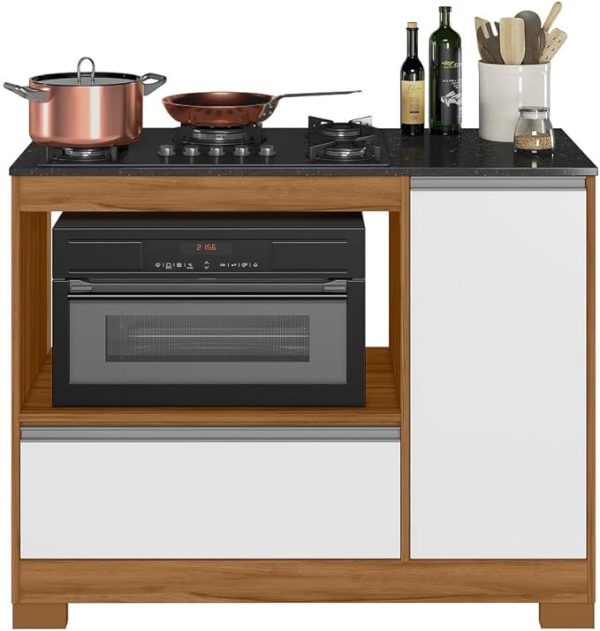 BALCAO COOKTOP NT3050 FREIJO TREND/BRANCO NEW REF 271