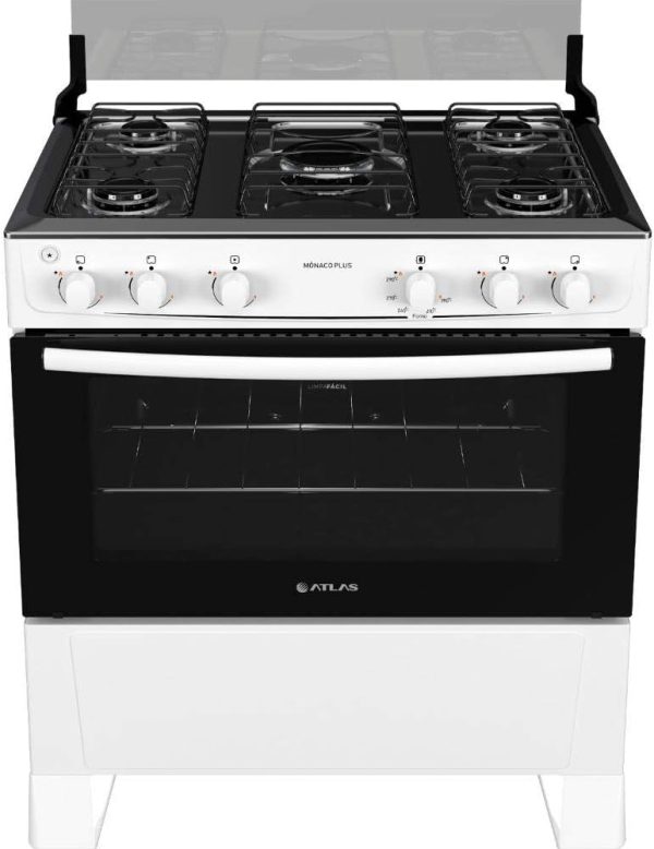 FOGAO GAS 5Q MONACO PLUS BRANCO