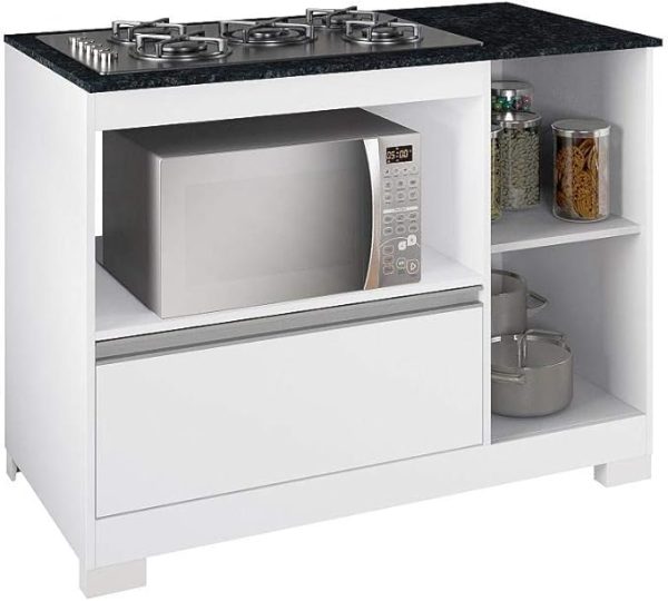 BALCAO COOKTOP NT3050 BRANCO NEW/GRAN BRANCO REF 134