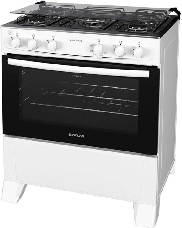 FOGAO GAS 5Q MONACO PLUS BRANCO