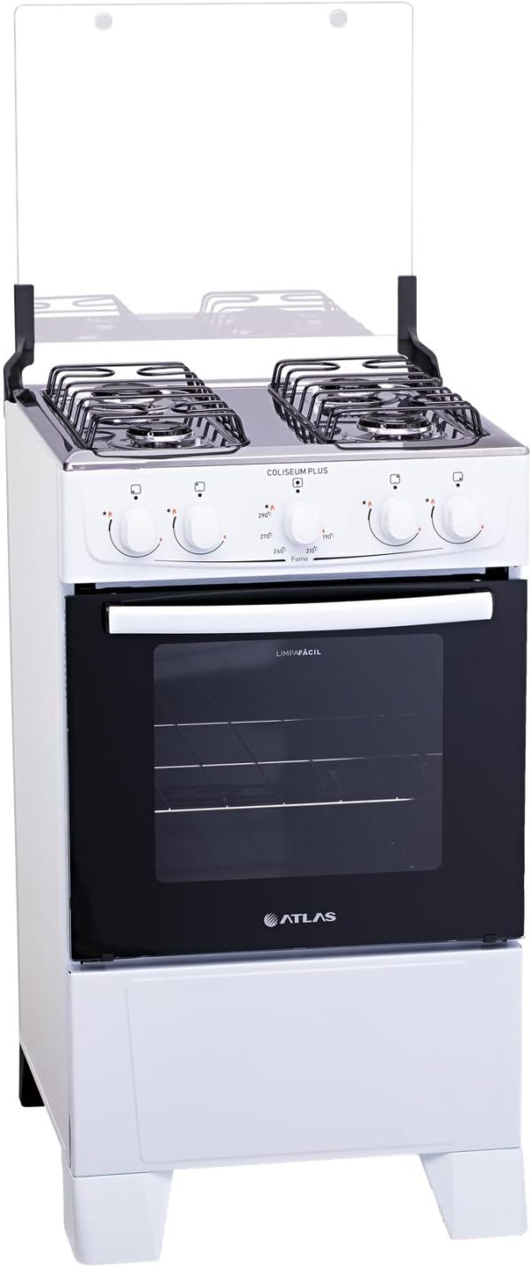 FOGAO GAS 4Q COLISEUM PLUS BCO