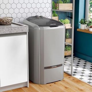 LAVADORA COLORMAQ SEMIAUTOMATICA LCS 15.0 PRATA 127V LCS15APRANAC