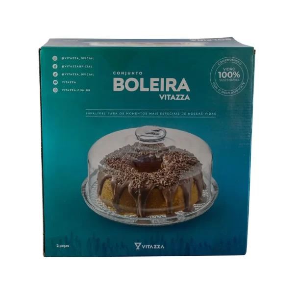 PORTA BOLO VIDRO RED.C/TP E PE  C4