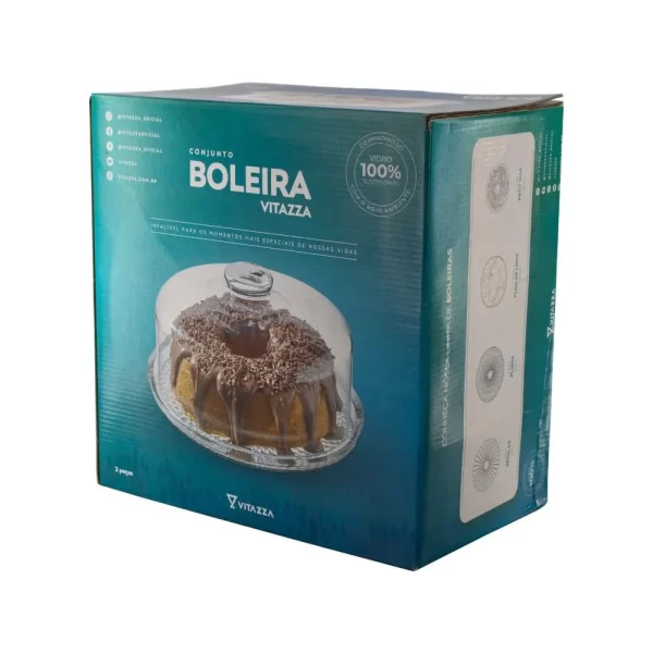 PORTA BOLO VIDRO RED.C/TP E PE  C4