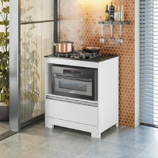 BALCAO COOKTOP NT3110 BRANCO NEW/GRAN BRANCO REF 134