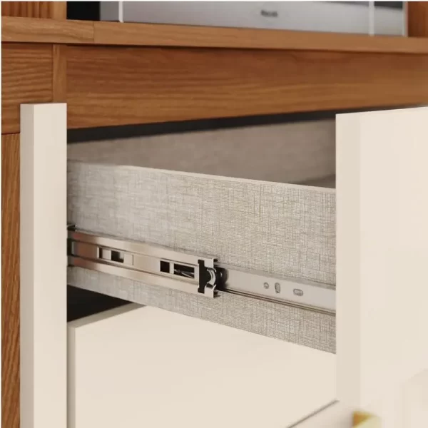 Kit Cozinha Compacta com Tampo e Fundo BC01 Nature/Off White