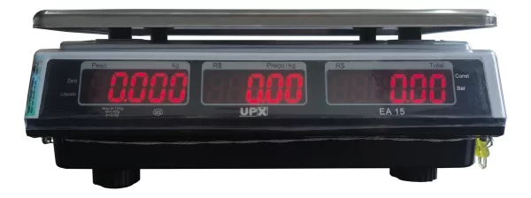 BALANÇA ELE. 15KG UPX C/BAT. LED BIVOLT