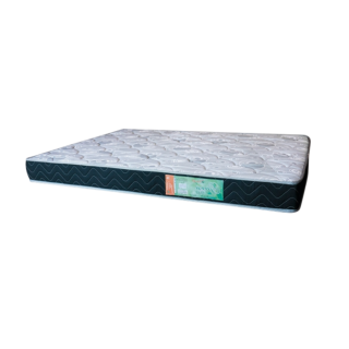 COLCHAO GREEN D-33 1,88X0,88X0,17M TEC TAMPO: GEOMETRI PTO FLOR / PRETO LISO