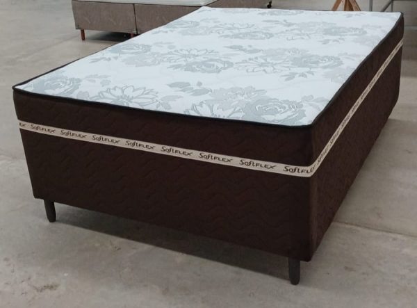 CONJUNTO SOLTEIRO CAMA MONACO VIP  58x188x88cm
