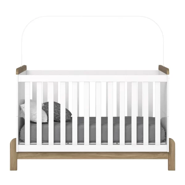 Berço Mini Cama Ternura Branco/Jequitiba HP