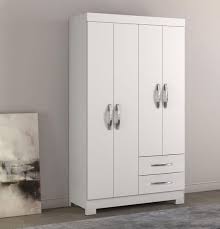 GUARDA ROUPA NT 6010 BRANCO NEW/ROSA BRANCO REF 129