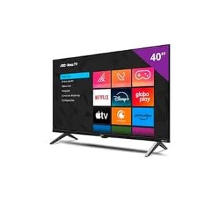 TV 40″ AOC SMART ROKU DLED HD 40S5045/78 40S5045/78G Preto Bivolt
