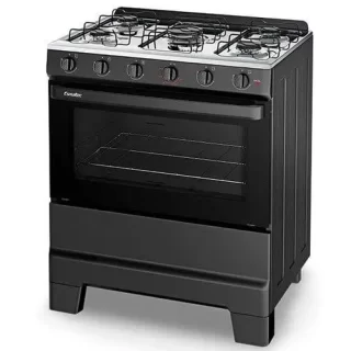 FOGAO ESMALTEC IDEAL POP 5BCS 104002941 Preto