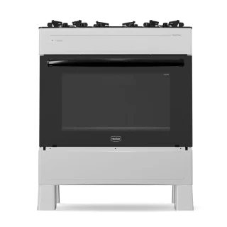 FOGAO A GAS REALCE SMART GLASS 5Q BRANCO