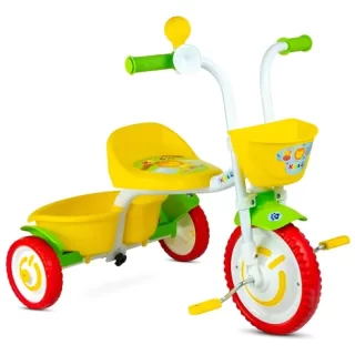 TRICICLO INFANTIL KIDS 5 VERD/AMAR
