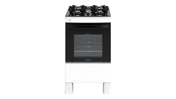FOGAO A GAS REALCE PREMIUM GLASS 4Q BRANCO