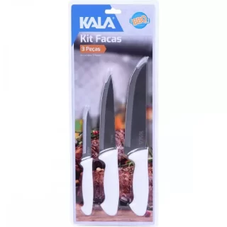 KIT 3 FACAS KALA