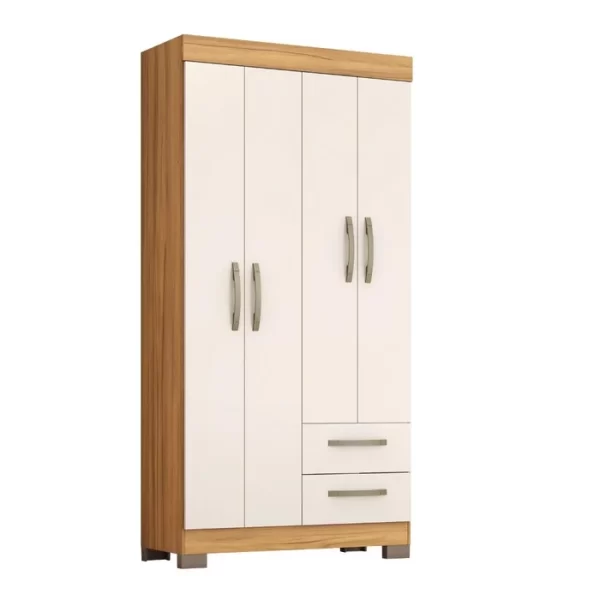 GUARDA ROUPA NT 6010  FREIJO OFF WHITE