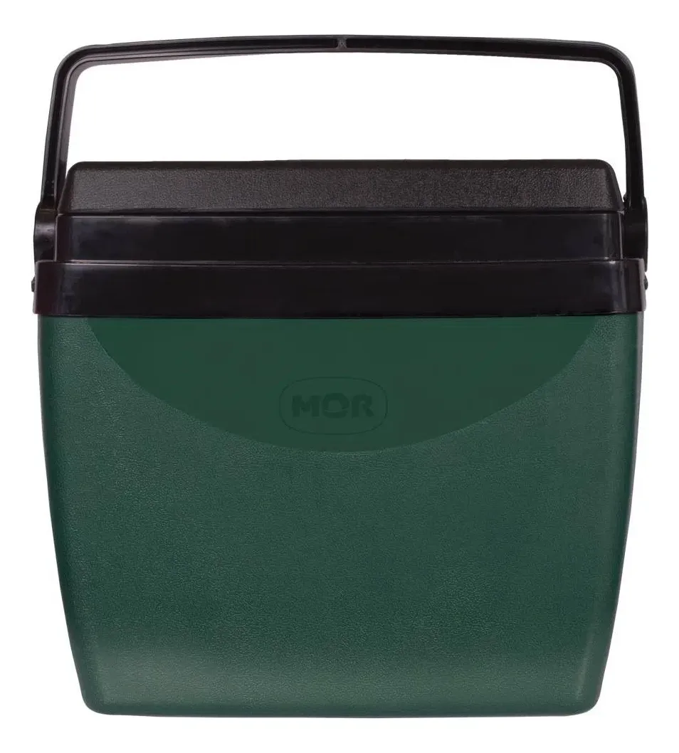 CAIXA TÉRMICA 34L VERDE COM PRETO (1)