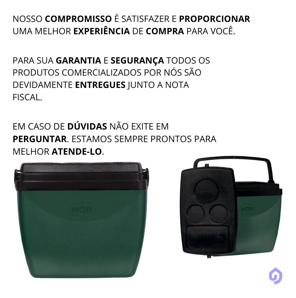 CAIXA TERMICA 18L VERDE C PRETO